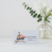 Bakery Store Pastry Chef Desserts Sweets Cake Shop 名刺 (スタンド正面)