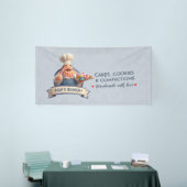 Bakery Store Pastry Chef Desserts Sweets Cake Shop 横断幕 (トレードショー)