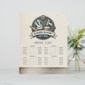 Bakery Store Pastry Chef Menu Price List Pay Here (スタンド正面)