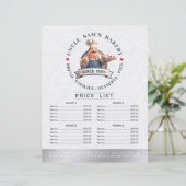 Bakery Store Pastry Chef Menu Price List Pay Here (スタンド正面)