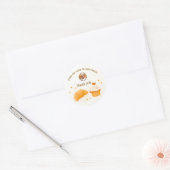 Bakery Thank You ステッカー カスタムシェフ ロゴデザイン (封筒)