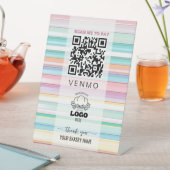 Bakery venmo 支払いQRコード 台座サイン (インサイチュ)