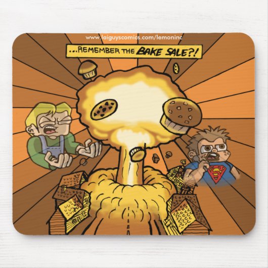 Bakesaleのマウスパッドを覚えて下さい マウスパッド (正面)