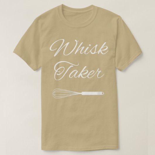 Baking Chef Whisk Taker 324 Tシャツ (デザイン正面)