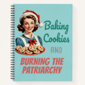 Baking Cookies and Burning the Patriarchy ノートブック (正面)