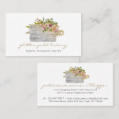 Baking Cooking Chopping Board Homemade 名刺 (正面/裏面)