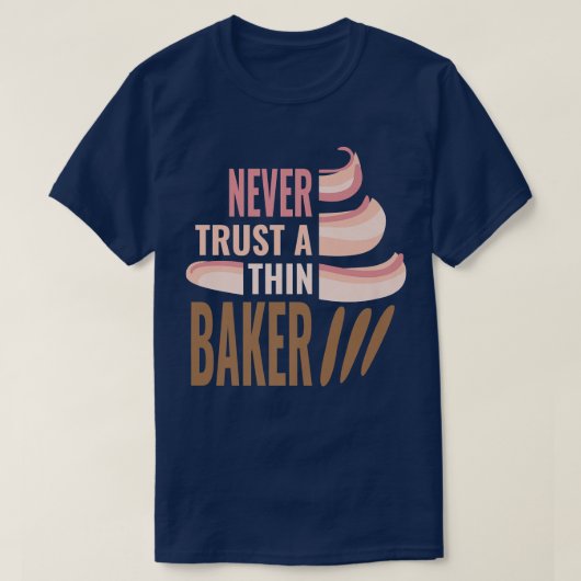 baking cupcake muffin cooking cute bakery cupcakes tシャツ (デザイン正面)