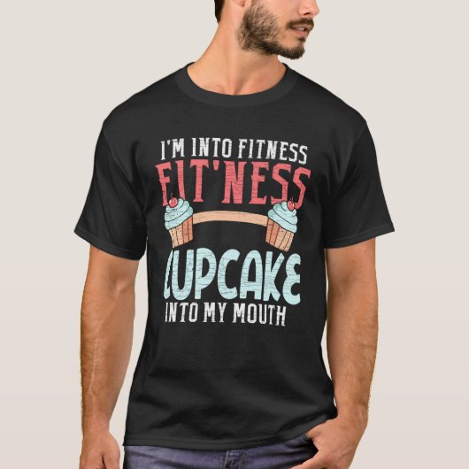 Baking Cupcake Pastry Tシャツ (正面)