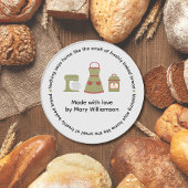 Baking From The Heart  ラウンドシール