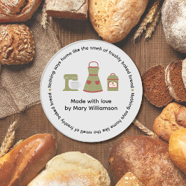 Baking From The Heart  ラウンドシール