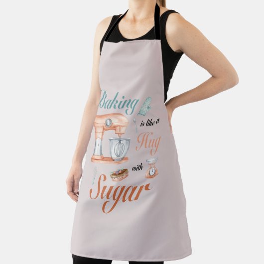 Baking Hugs Sugar design for bakers & Pastry chefs エプロン (インサイチュ)