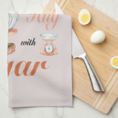 Baking Hugs Sugar design for bakers & Pastry chefs キッチンタオル (四つ折り)