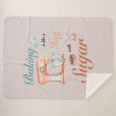 Baking Hugs Sugar design for bakers & Pastry chefs シェルパブランケット (正面(横))