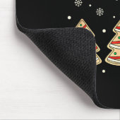 Baking I'm Just Here For The Snacks Christmas Cook マウスパッド (コーナー)