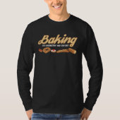 Baking is chemistry cake baker  baker tシャツ (正面)
