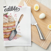 Baking Is Love Quote Kitchen Baker Personalized キッチンタオル (四つ折り)