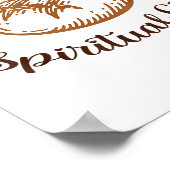 Baking Is My Sritual Gift Funny Bake Lover Pastry ポスター (角)