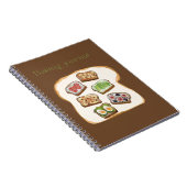Baking Journal for Recipes and Baking Notes ノートブック (右側)