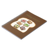 Baking Journal for Recipes and Baking Notes ノートブック (左側)