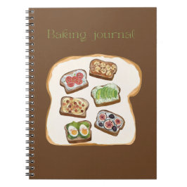 Baking Journal for Recipes and Baking Notes ノートブック