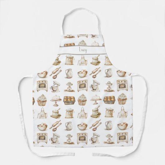 Baking Lover Cooking Apron エプロン (正面)
