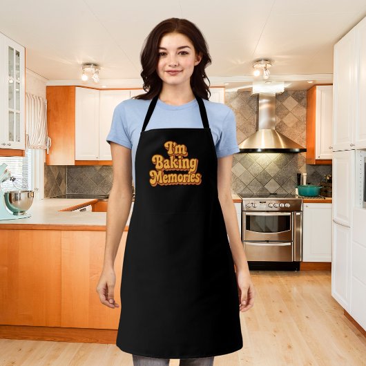Baking Memories black エプロン