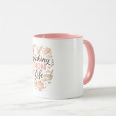 Baking Mom Life Coffee Mug - Cute Pastel Kitchen A マグカップ (正面右)