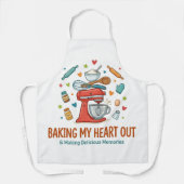 Baking My Heart Out & Making Delicious Memories  エプロン (正面)