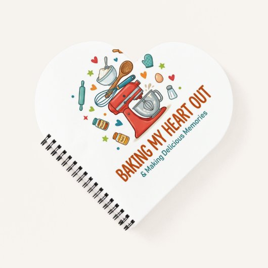 Baking My Heart Out & Making Delicious Memories  ノートブック (正面)