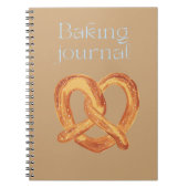 Baking Notebook for Everyday Baking and Recipe  ノートブック (正面)
