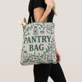 "BAKING PANTRY BAG" - CHINOISERIE TOTE  トートバッグ (クローズアップ)