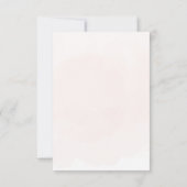 Baking Party Birthday Girls | Elegant Soft Pastel サンキューカード (裏面)