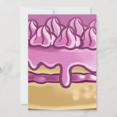 Baking party birthday Invitation 招待状 (裏面)