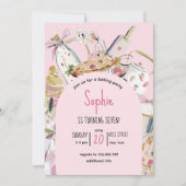 Baking party Birthday Invitation 招待状 (正面)