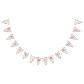 Baking Party Girls Birthday Fun Pink バンティングフラッグ (全)