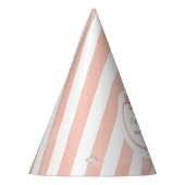 Baking Party Girls Birthday Fun Pink Pastel パーティーハット (左)