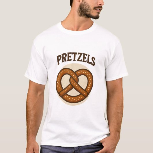 Baking Pretzel  Tシャツ (正面)