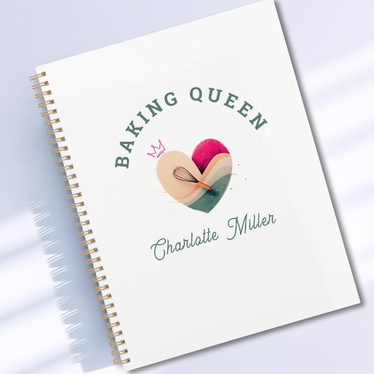 Baking Queen - ハート - オリジナル プランナー手帳