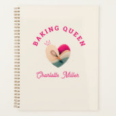 Baking Queen - ハート - オリジナル プランナー手帳 (正面)