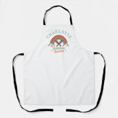Baking Queen or King- Rainbow- Custom エプロン (正面)