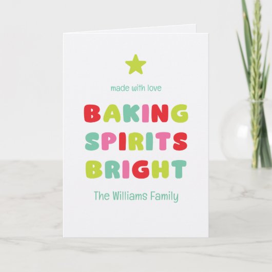 Baking Spirits Bright カード (正面)