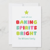 Baking Spirits Bright カード (正面)