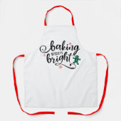 Baking Spirits Bright | クリスマス・ホリデー・ファン エプロン (正面)