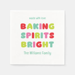 Baking Spirits Bright スタンダードカクテルナプキン