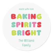 Baking Spirits Bright ステッカー