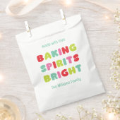 Baking Spirits Bright フェイバーバッグ (クリップ留めされた状態)
