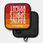 Baking Spirits Bright | Funny Thanksgiving   鍋敷き (正面/裏面)