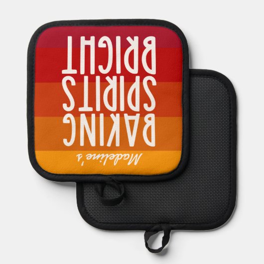 Baking Spirits Bright | Funny Thanksgiving   鍋敷き (正面/裏面)