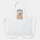Baking Superpower エプロン (正面)