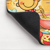 Baking Up Some Love Mouse Pad マウスパッド (コーナー)